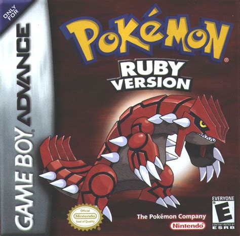 pokemon ruby game boy advance